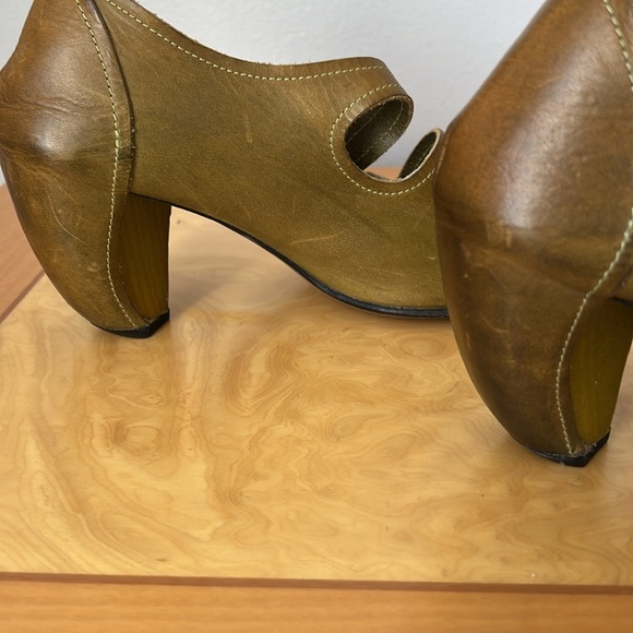 Vintage TN 29  in olive green made in Italy.  Size 39 - Picture 4 of 4